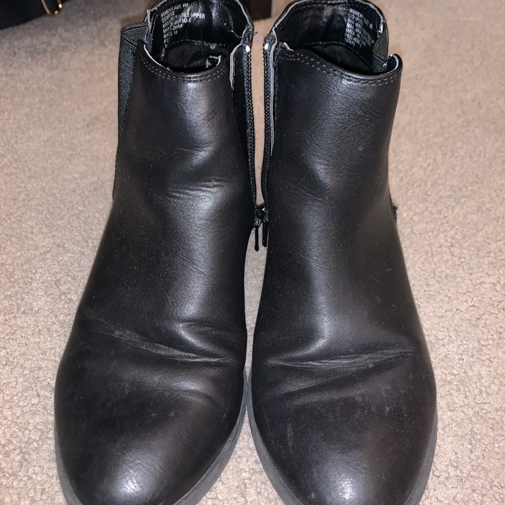 Black booties